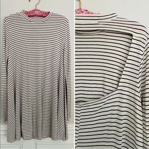 Free People Beach High Neck Open Back Dress Size S‎